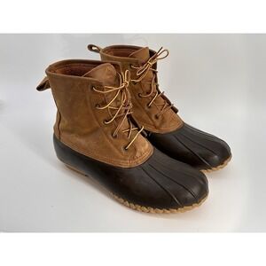 Field & Stream Men's Leather Upper Waterproof Duck Boots Size 12